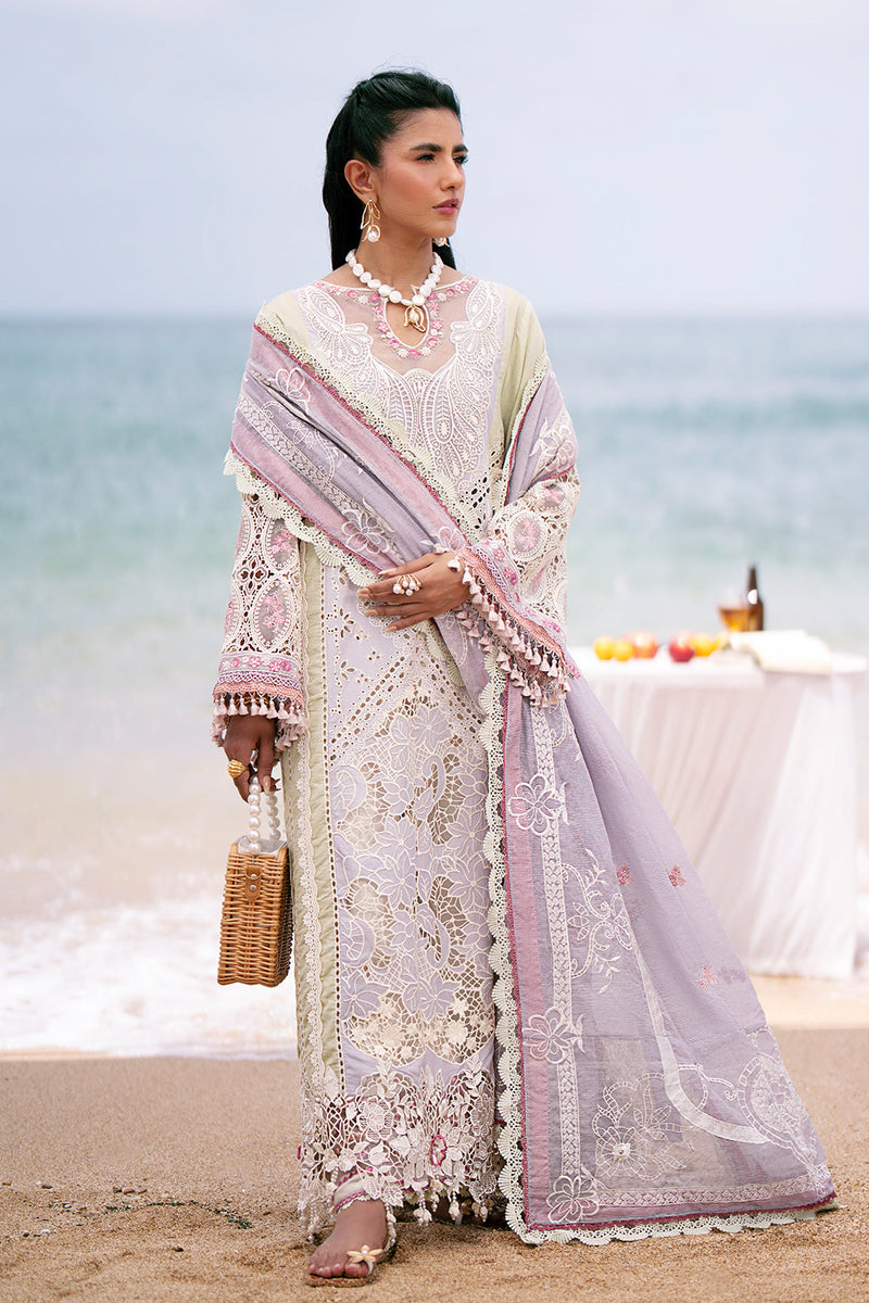 AJR Couture | Dastan Luxury Lawn 25 | Wave by AJR Couture - Designer Dress - Type: Ladies Clothes - Available at Libayah - 100% Original