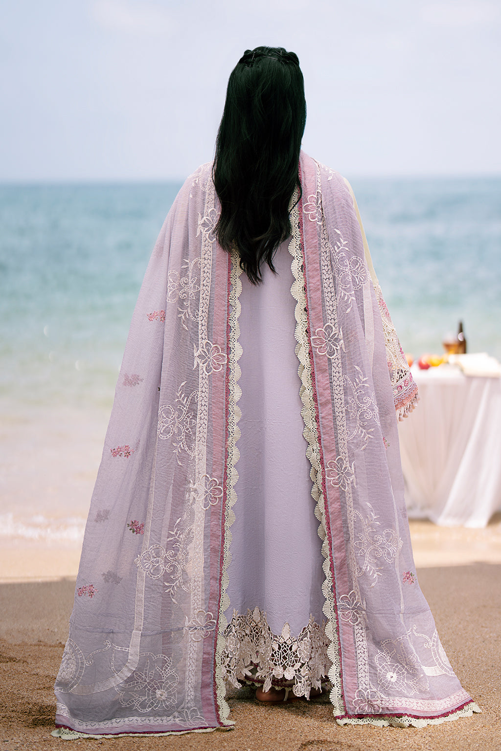 AJR Couture | Dastan Luxury Lawn 25 | Wave by AJR Couture - Designer Dress - Type: Ladies Clothes - Available at Libayah - 100% Original