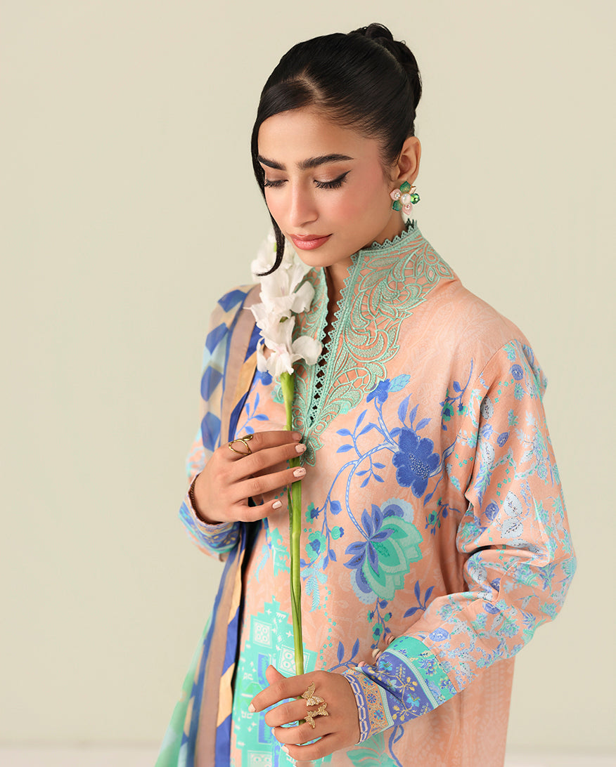 Roheenaz | Rosette Lawn | Weave of Light - Designer Dress - Type : Ladies Clothes - Available at Libayah - 100% Original