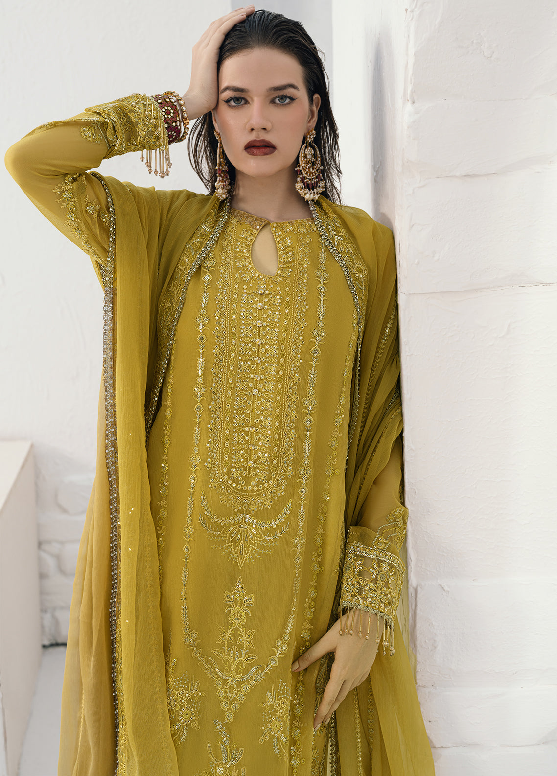 Sahane | Savoir Luxury Formals | CT-140005 Girasol - Savoir by Sahane - Designer Dress - Type: Formal - Available at Libayah - 100% Original