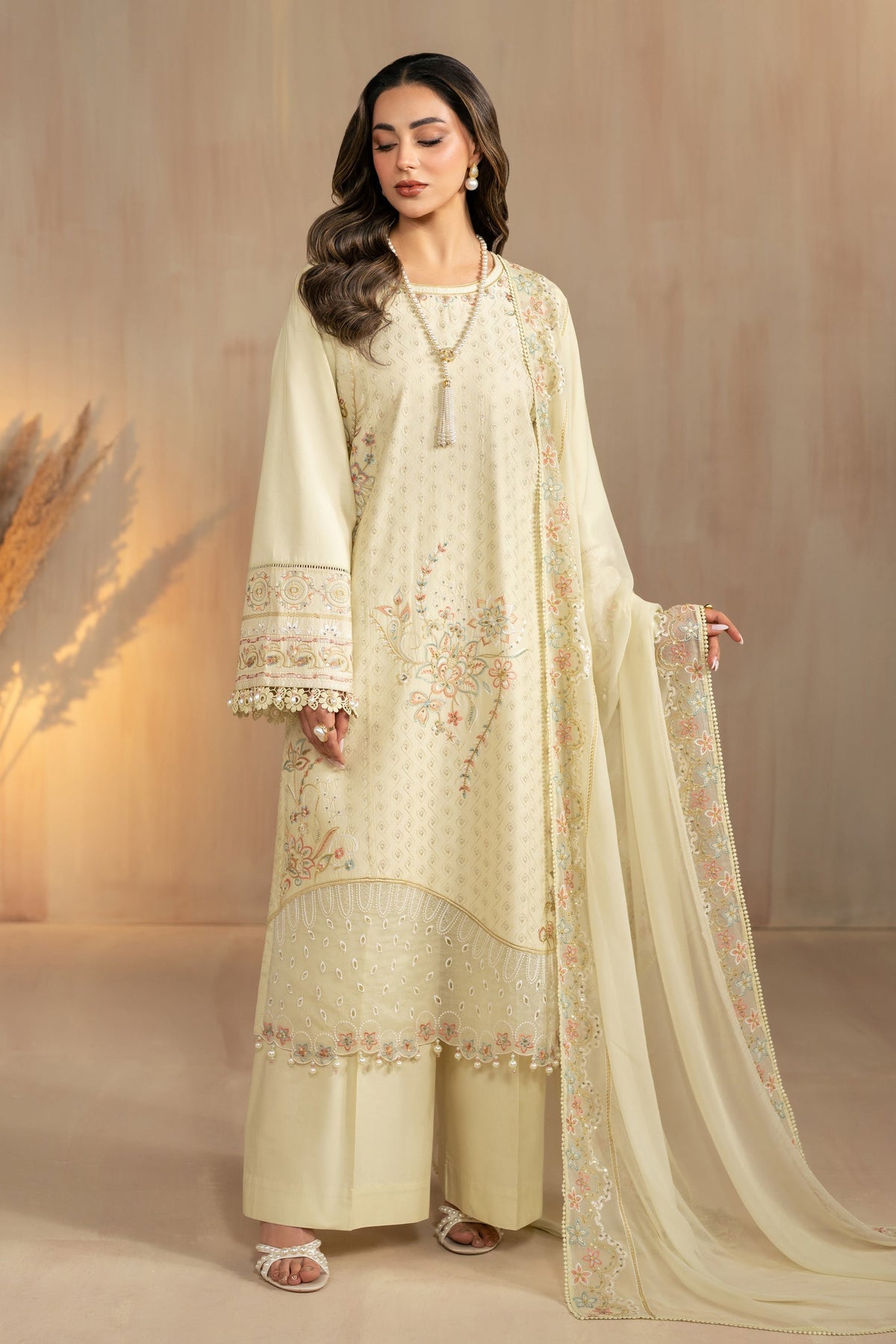 Naqshi | Festive Eid 26 | Nerissa by Naqshi - Designer Dress  - Type : Ladies Clothes - Available at Libayah - 100% Original 