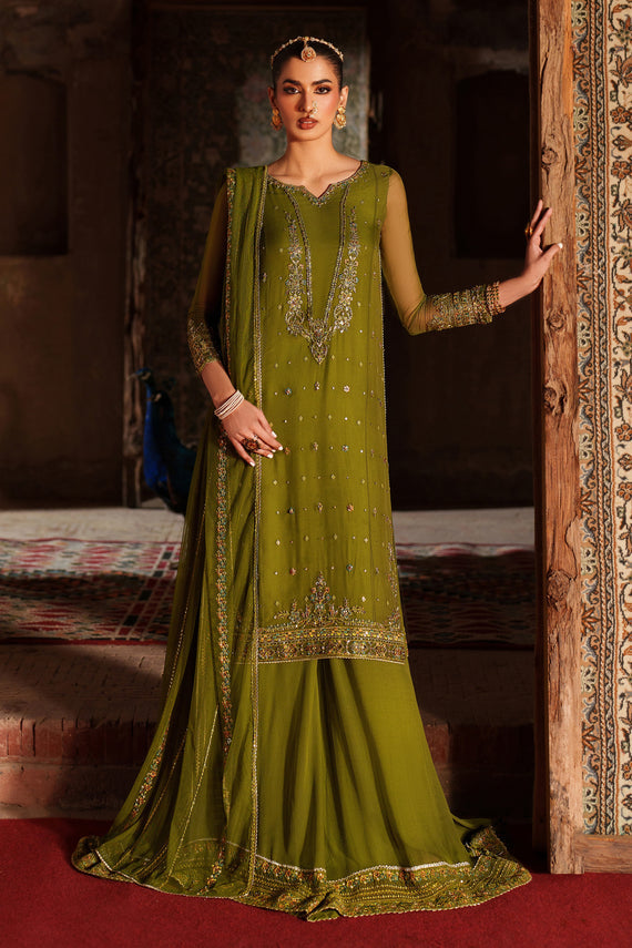 Naqshi | Kiraz Chiffon Collection | Anza by Naqshi - Designer Dress  - Type : Ladies Clothes - Available at Libayah - 100% Original 