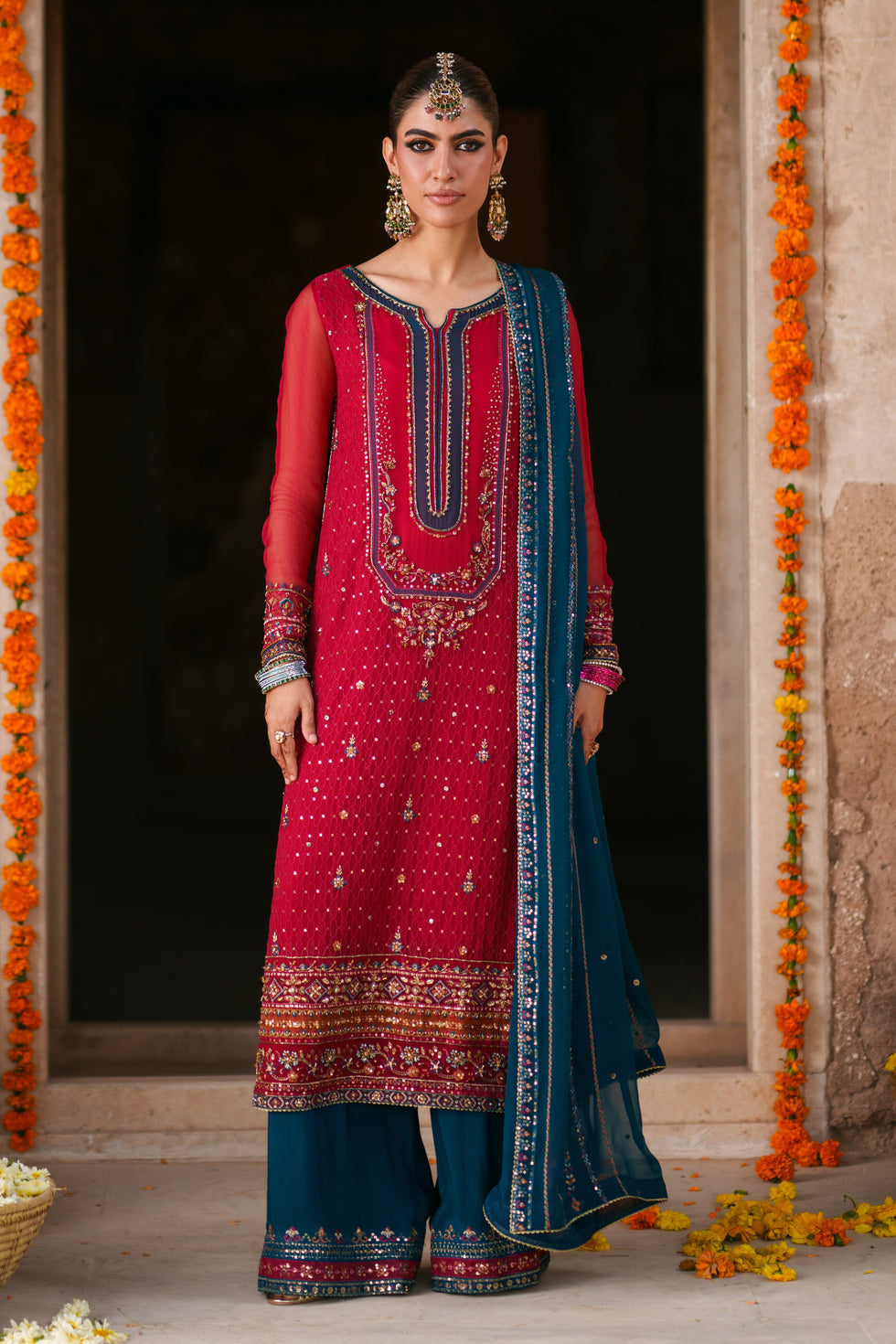Afrozeh | Basic Pret 26 RTW | NACRE by Afrozeh - Designer Dress  - Type : Ladies Clothes - Available at Libayah - 100% Original 