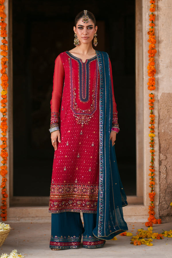 Afrozeh | Basic Pret 26 RTW | NACRE by Afrozeh - Designer Dress  - Type : Ladies Clothes - Available at Libayah - 100% Original 