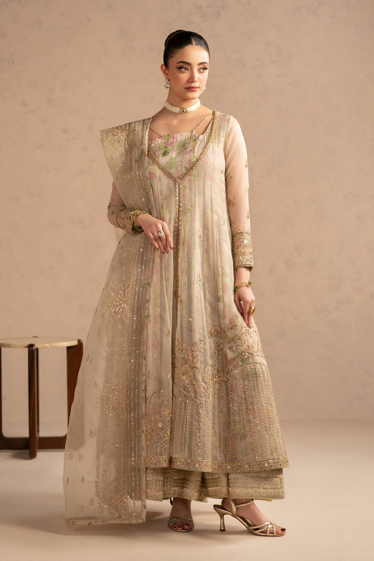 Naqshi | Festive Eid 26 | Sohan by Naqshi - Designer Dress  - Type : Ladies Clothes - Available at Libayah - 100% Original 