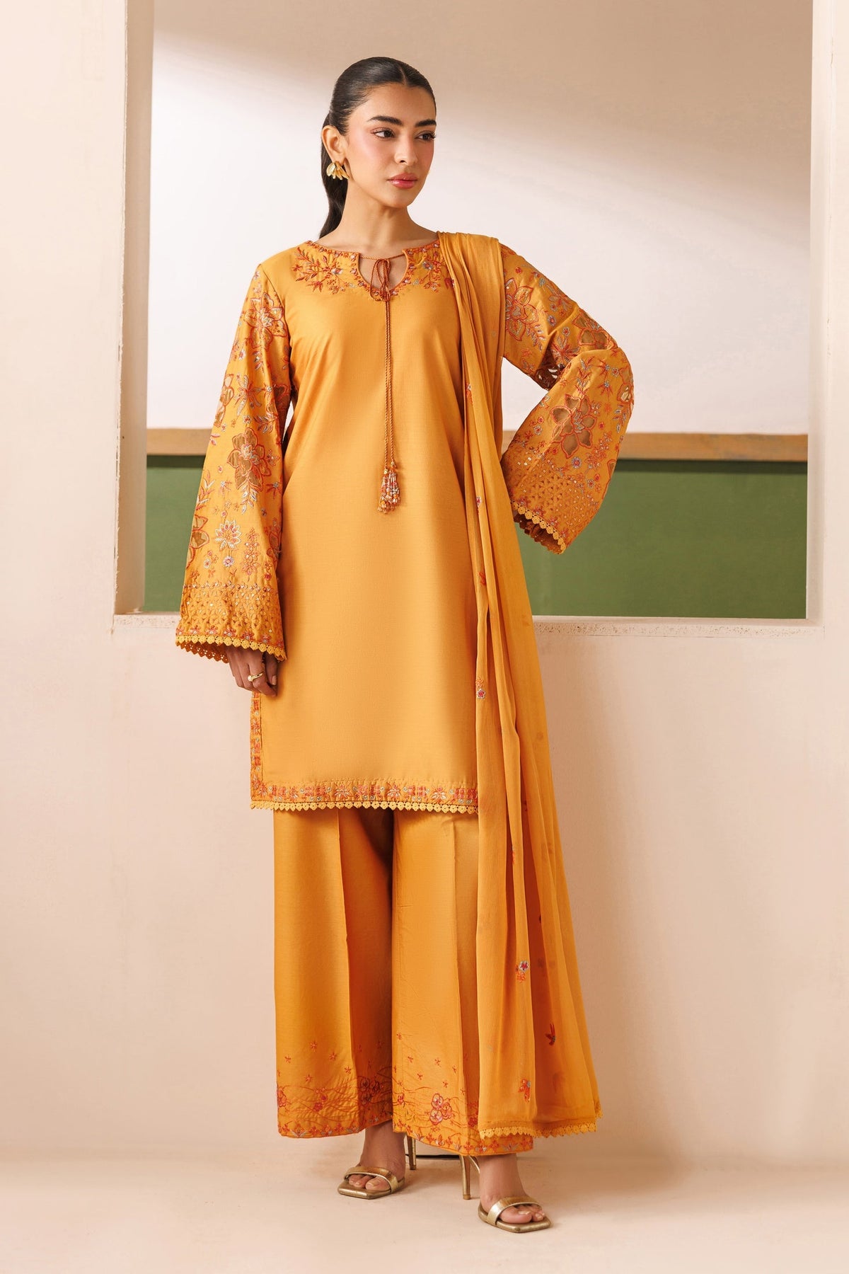 Naqshi | Festive Eid 26 | Lunara by Naqshi - Designer Dress  - Type : Ladies Clothes - Available at Libayah - 100% Original 