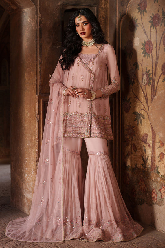 Naqshi | Kiraz Chiffon Collection | Zaria by Naqshi - Designer Dress  - Type : Ladies Clothes - Available at Libayah - 100% Original 