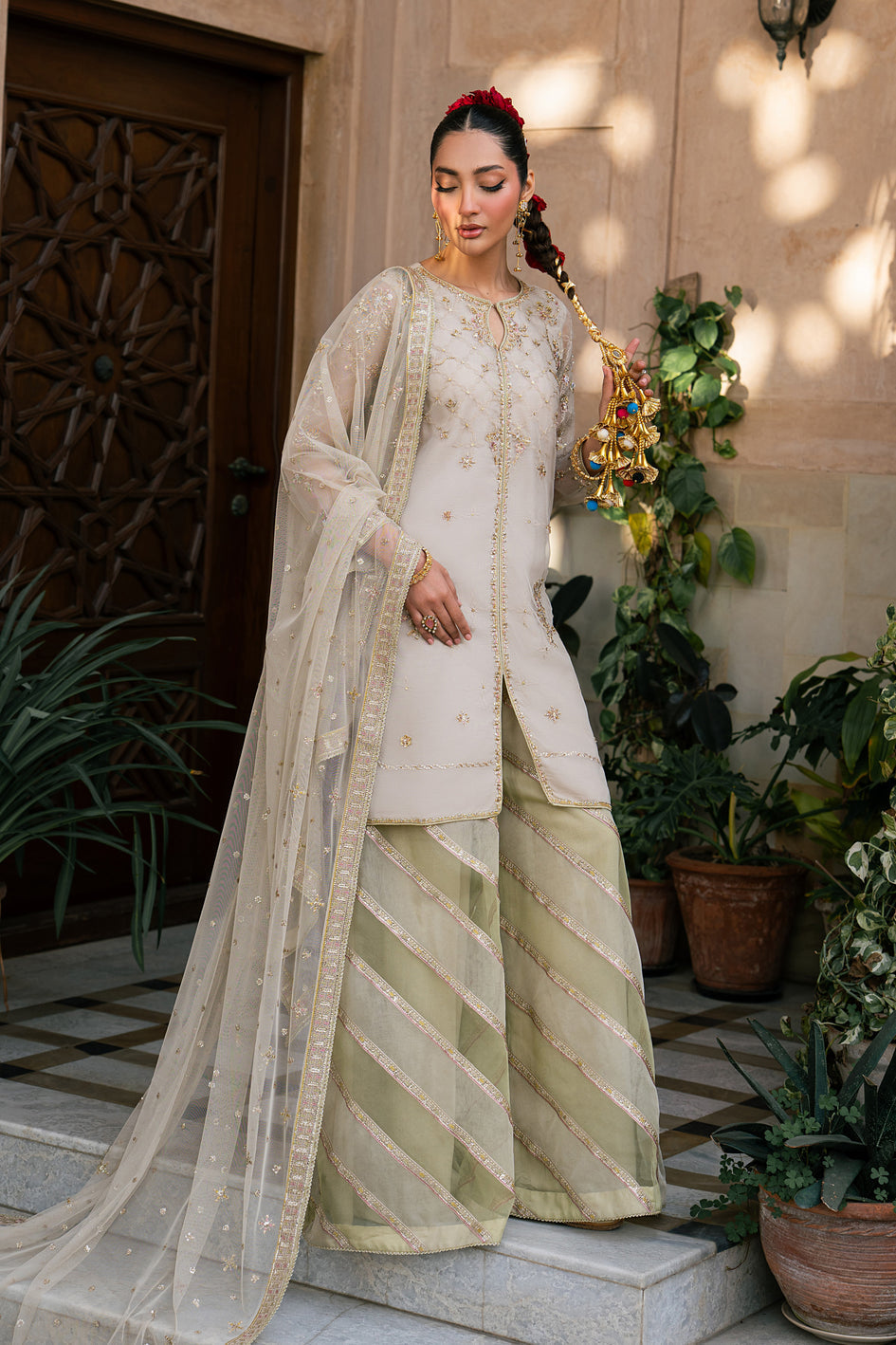Naqshi | Festive Eid 26 | Saaz by Naqshi - Designer Dress  - Type : Ladies Clothes - Available at Libayah - 100% Original 