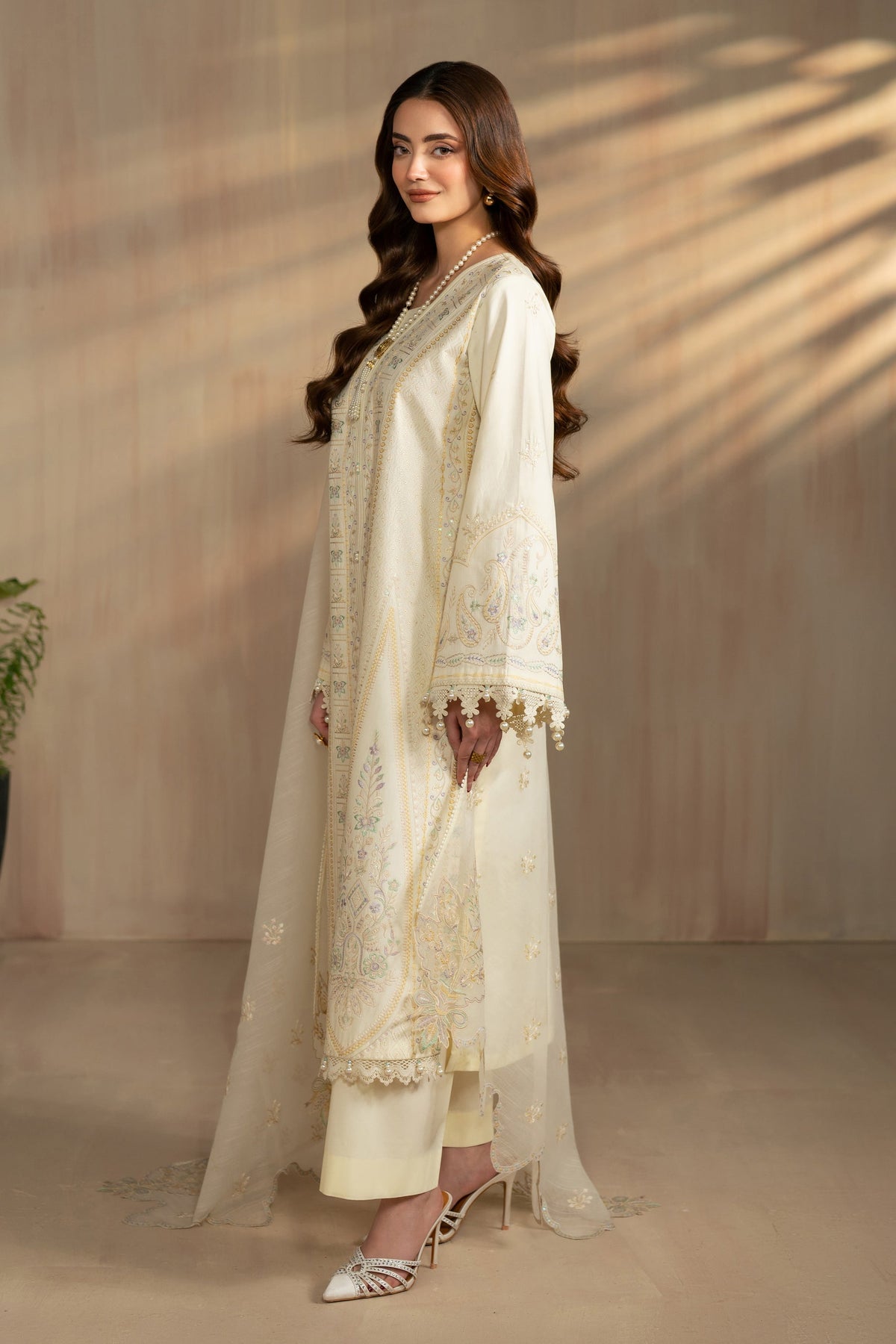 Naqshi | Festive Eid 26 | Ashnoor by Naqshi - Designer Dress  - Type : Ladies Clothes - Available at Libayah - 100% Original 
