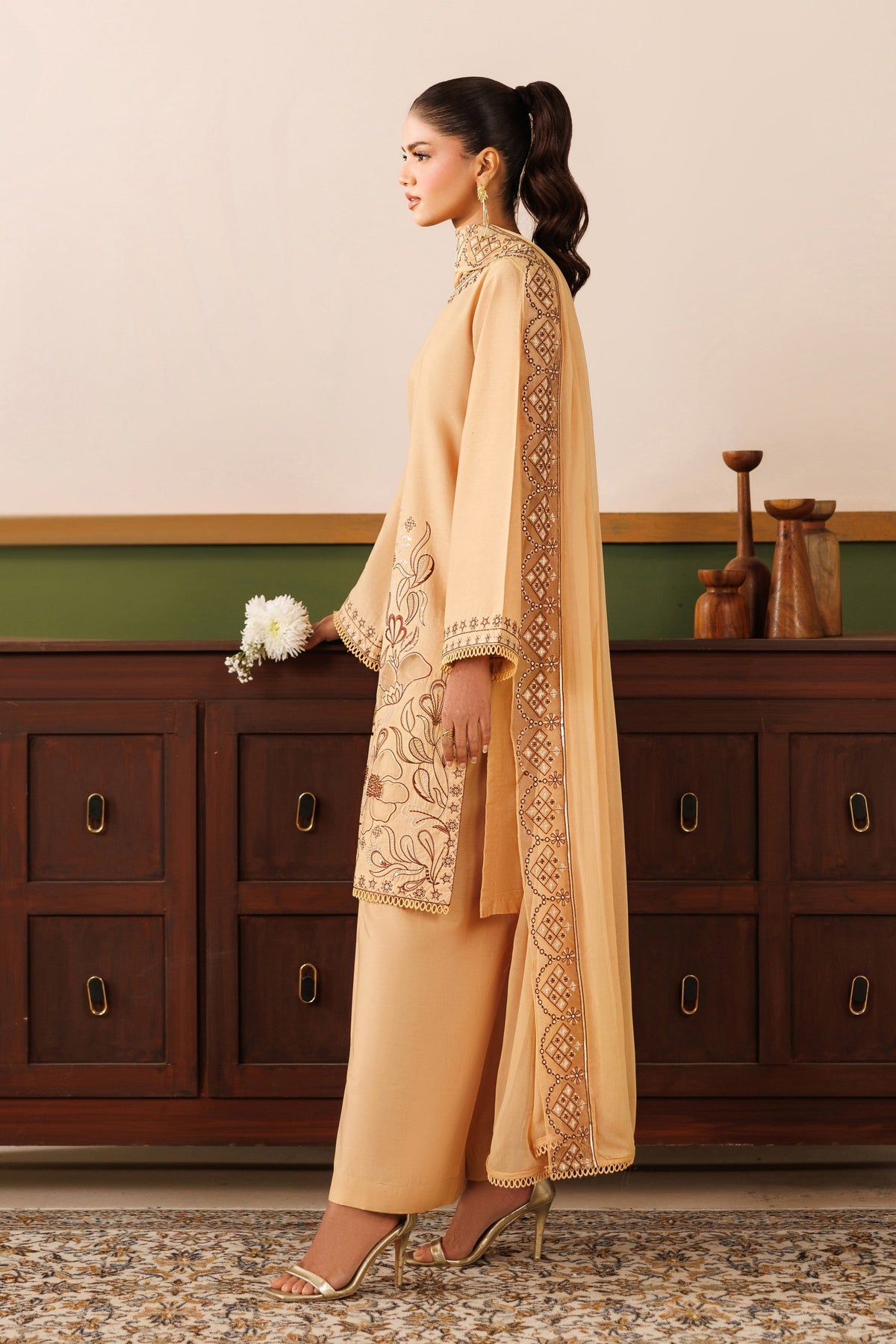 Naqshi | Festive Eid 26 | Melia by Naqshi - Designer Dress  - Type : Ladies Clothes - Available at Libayah - 100% Original 