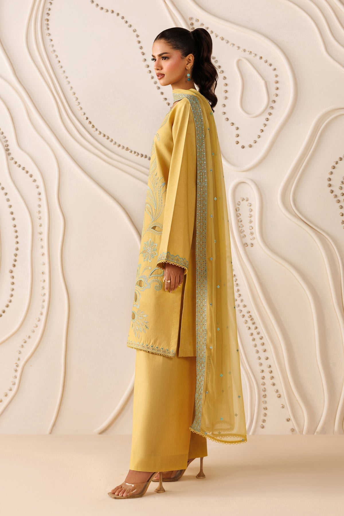 Naqshi | Festive Eid 26 | Mary by Naqshi - Designer Dress  - Type : Ladies Clothes - Available at Libayah - 100% Original 
