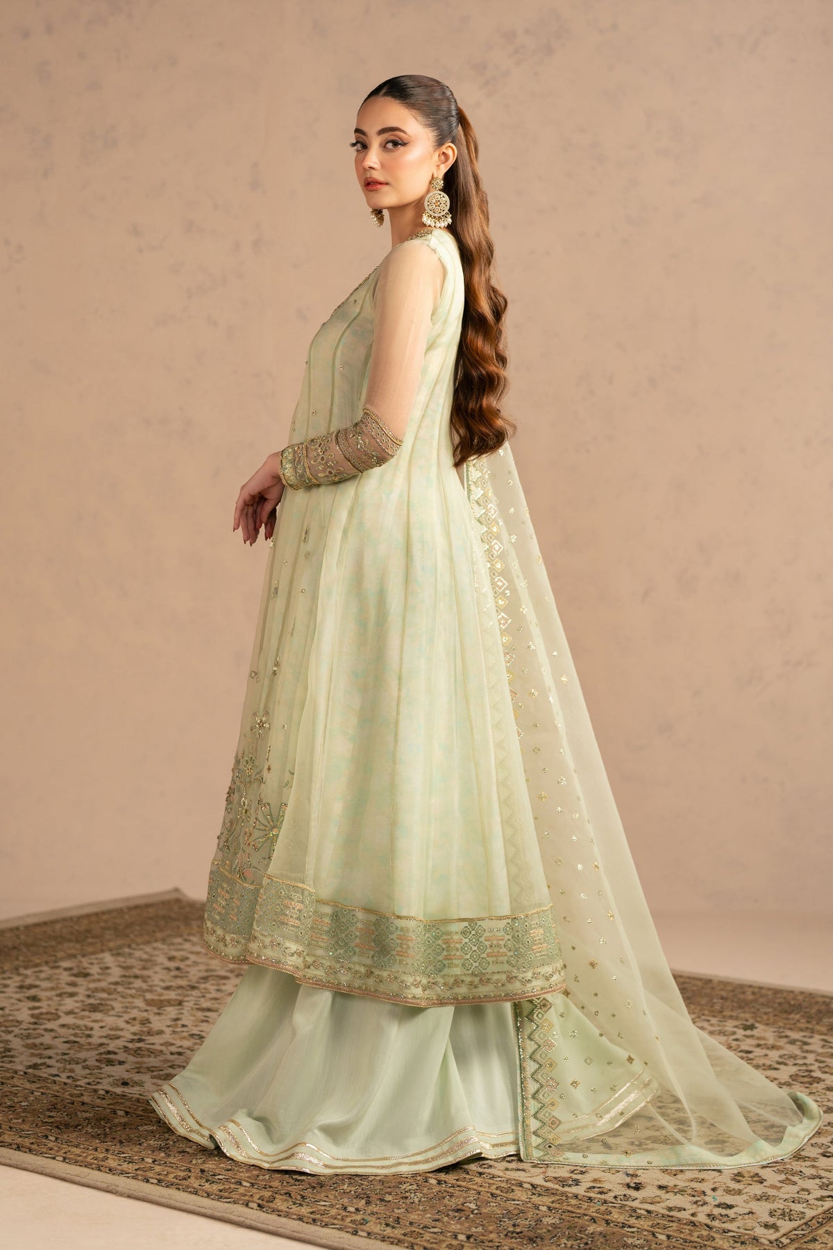 Naqshi | Festive Eid 26 | Raabi by Naqshi - Designer Dress  - Type : Ladies Clothes - Available at Libayah - 100% Original 