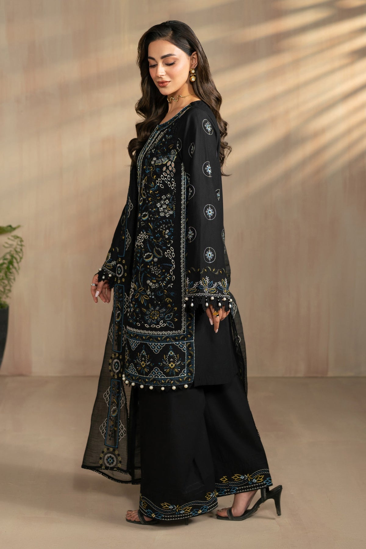 Naqshi | Festive Eid 26 | Hazeem by Naqshi - Designer Dress  - Type : Ladies Clothes - Available at Libayah - 100% Original 