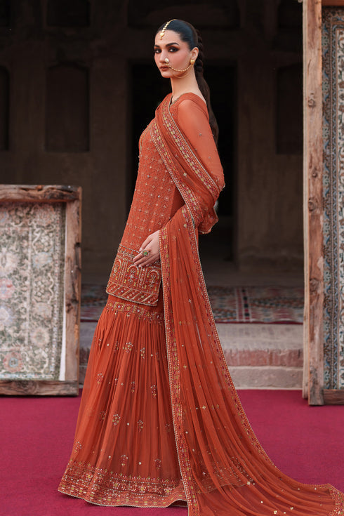 Naqshi | Kiraz Chiffon Collection | Tehzeen by Naqshi - Designer Dress  - Type : Ladies Clothes - Available at Libayah - 100% Original 