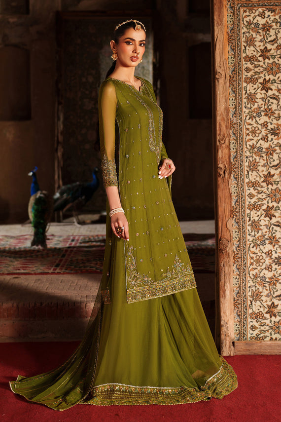 Naqshi | Kiraz Chiffon Collection | Anza by Naqshi - Designer Dress  - Type : Ladies Clothes - Available at Libayah - 100% Original 