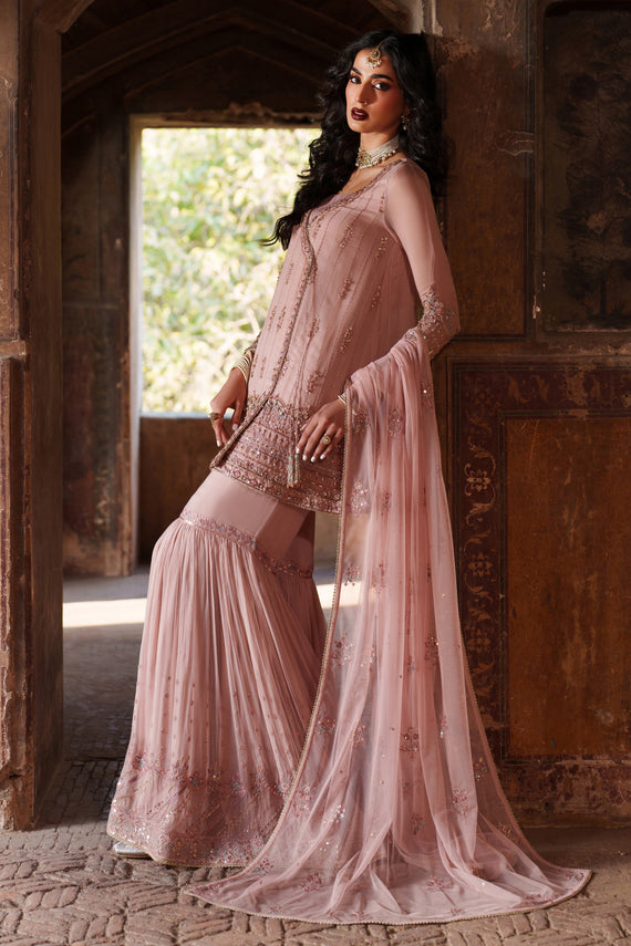 Naqshi | Kiraz Chiffon Collection | Zaria by Naqshi - Designer Dress  - Type : Ladies Clothes - Available at Libayah - 100% Original 