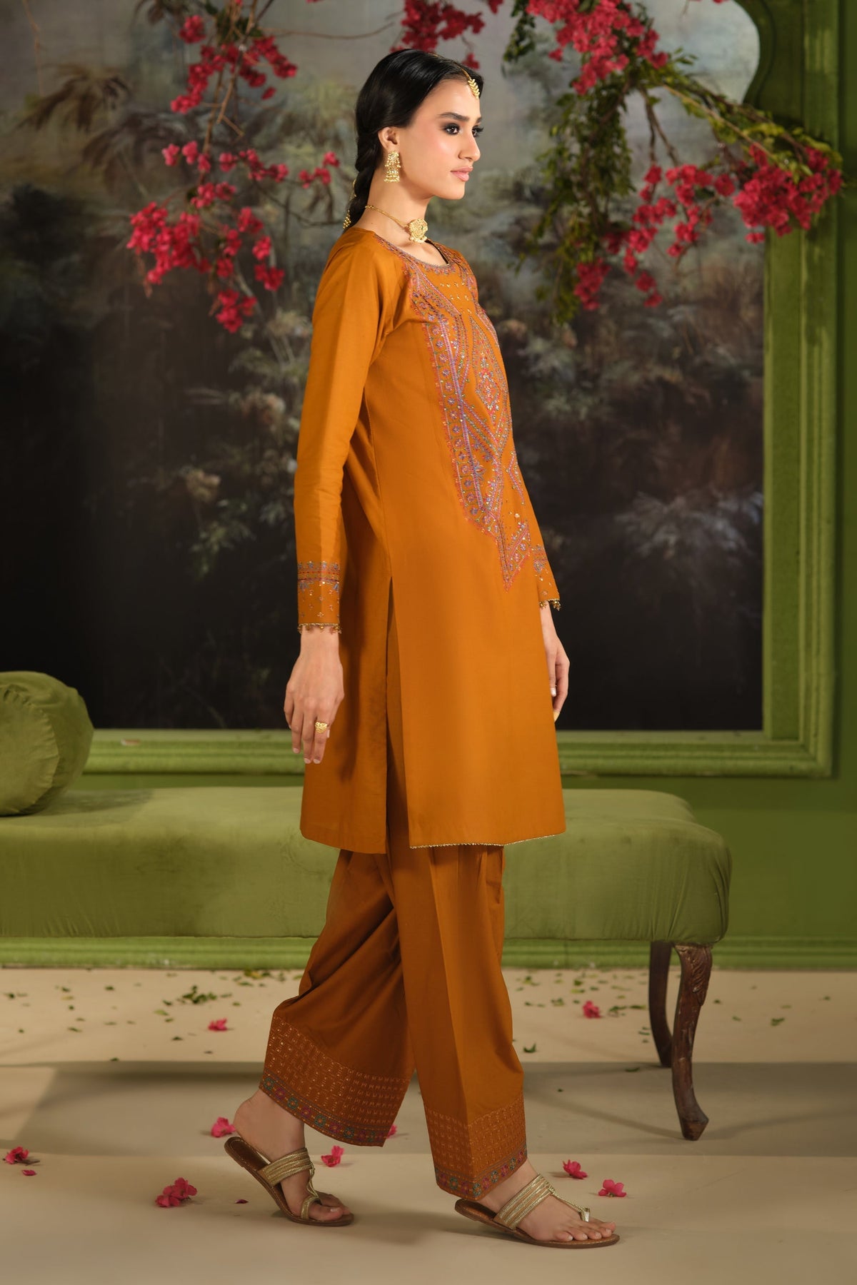 Naqshi | Festive Eid 26 | Ordhni by Naqshi - Designer Dress  - Type : Ladies Clothes - Available at Libayah - 100% Original 