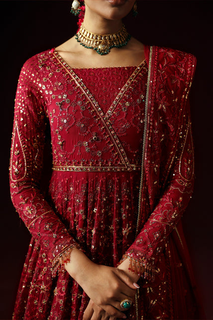 Naqshi | Roshaneh Collection | Zilly by Naqshi - Designer Dress  - Type : Ladies Clothes - Available at Libayah - 100% Original 