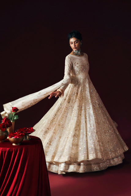 Naqshi | Roshaneh Collection | Nurzaad by Naqshi - Designer Dress  - Type : Ladies Clothes - Available at Libayah - 100% Original 