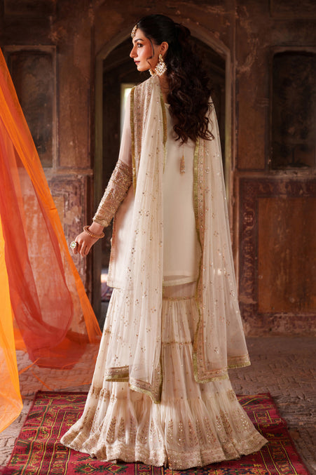 Naqshi | Kiraz Chiffon Collection | Umaima by Naqshi - Designer Dress  - Type : Ladies Clothes - Available at Libayah - 100% Original 