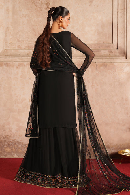 Naqshi | Kiraz Chiffon Collection | Hunaira by Naqshi - Designer Dress  - Type : Ladies Clothes - Available at Libayah - 100% Original 