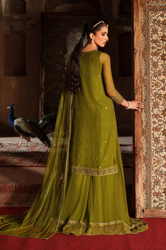 Naqshi | Kiraz Chiffon Collection | Anza by Naqshi - Designer Dress  - Type : Ladies Clothes - Available at Libayah - 100% Original 