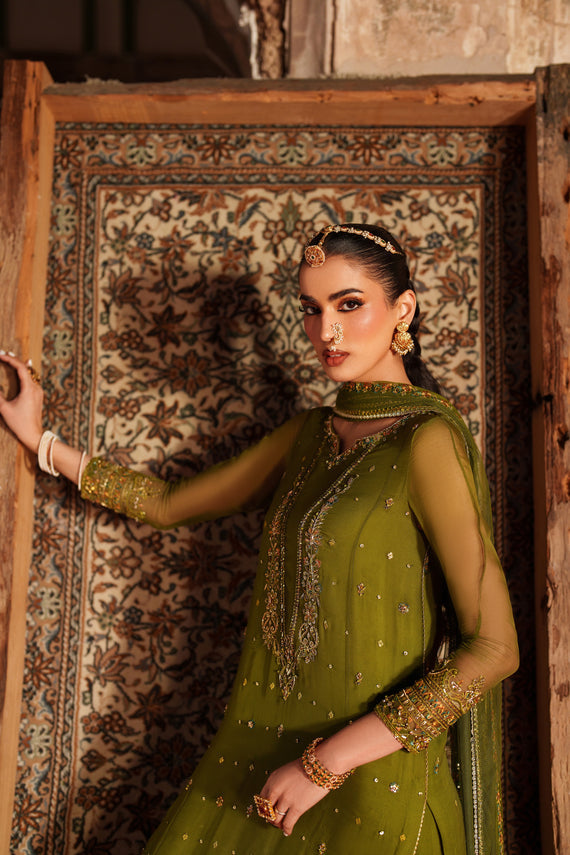 Naqshi | Kiraz Chiffon Collection | Anza by Naqshi - Designer Dress  - Type : Ladies Clothes - Available at Libayah - 100% Original 
