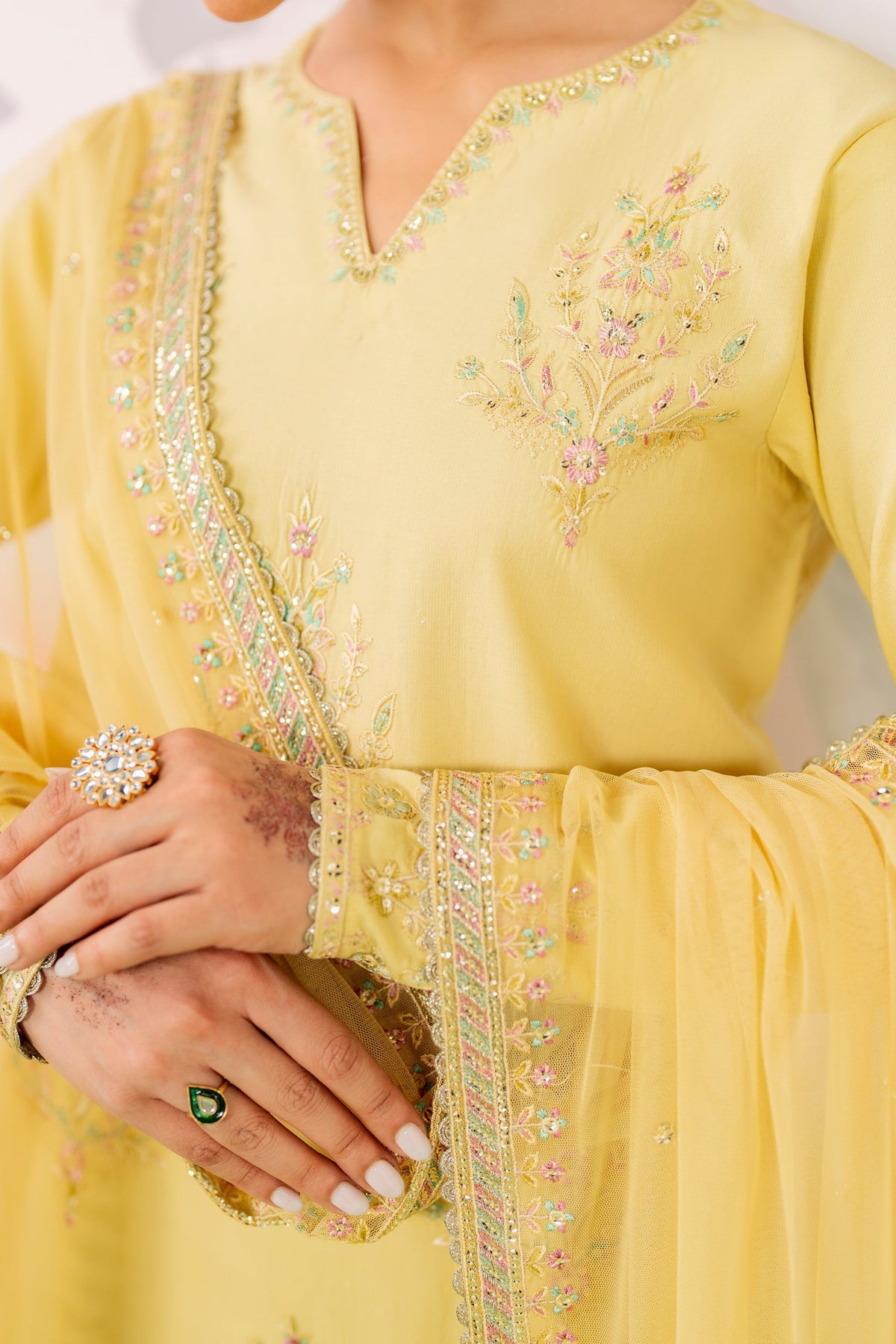 Naqshi | Festive Eid 26 | Pariya by Naqshi - Designer Dress  - Type : Ladies Clothes - Available at Libayah - 100% Original 