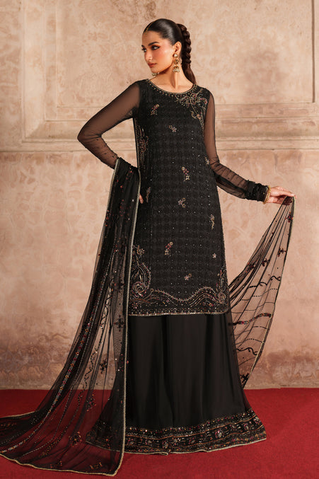 Naqshi | Kiraz Chiffon Collection | Hunaira by Naqshi - Designer Dress  - Type : Ladies Clothes - Available at Libayah - 100% Original 