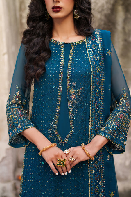 Naqshi | Kiraz Chiffon Collection | Aroosa by Naqshi - Designer Dress  - Type : Ladies Clothes - Available at Libayah - 100% Original 
