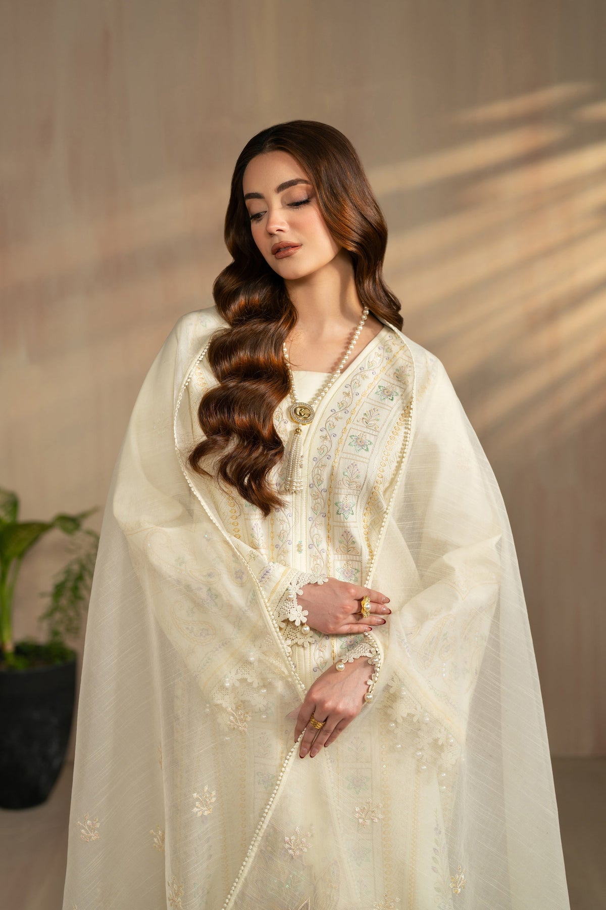 Naqshi | Festive Eid 26 | Ashnoor by Naqshi - Designer Dress  - Type : Ladies Clothes - Available at Libayah - 100% Original 