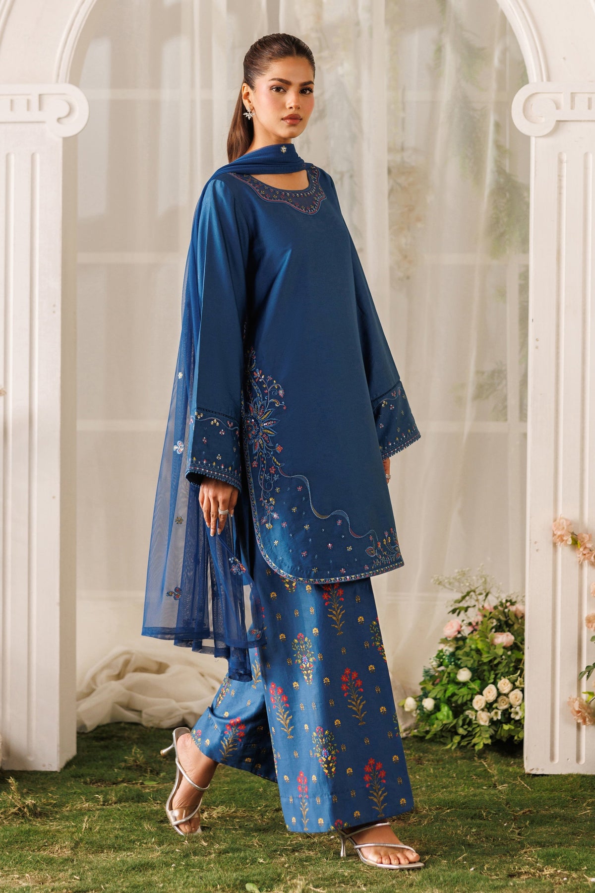 Naqshi | Festive Eid 26 | Mihha by Naqshi - Designer Dress  - Type : Ladies Clothes - Available at Libayah - 100% Original 