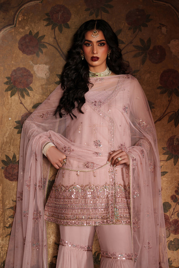 Naqshi | Kiraz Chiffon Collection | Zaria by Naqshi - Designer Dress  - Type : Ladies Clothes - Available at Libayah - 100% Original 