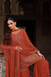 Naqshi | Kiraz Chiffon Collection | Tehzeen by Naqshi - Designer Dress  - Type : Ladies Clothes - Available at Libayah - 100% Original 