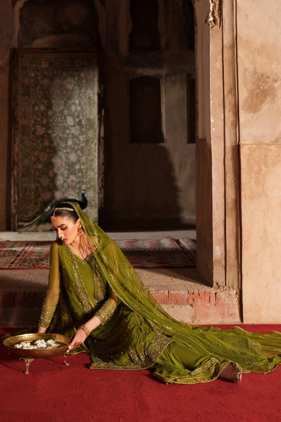 Naqshi | Kiraz Chiffon Collection | Anza by Naqshi - Designer Dress  - Type : Ladies Clothes - Available at Libayah - 100% Original 