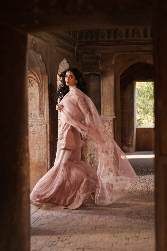 Naqshi | Kiraz Chiffon Collection | Zaria by Naqshi - Designer Dress  - Type : Ladies Clothes - Available at Libayah - 100% Original 