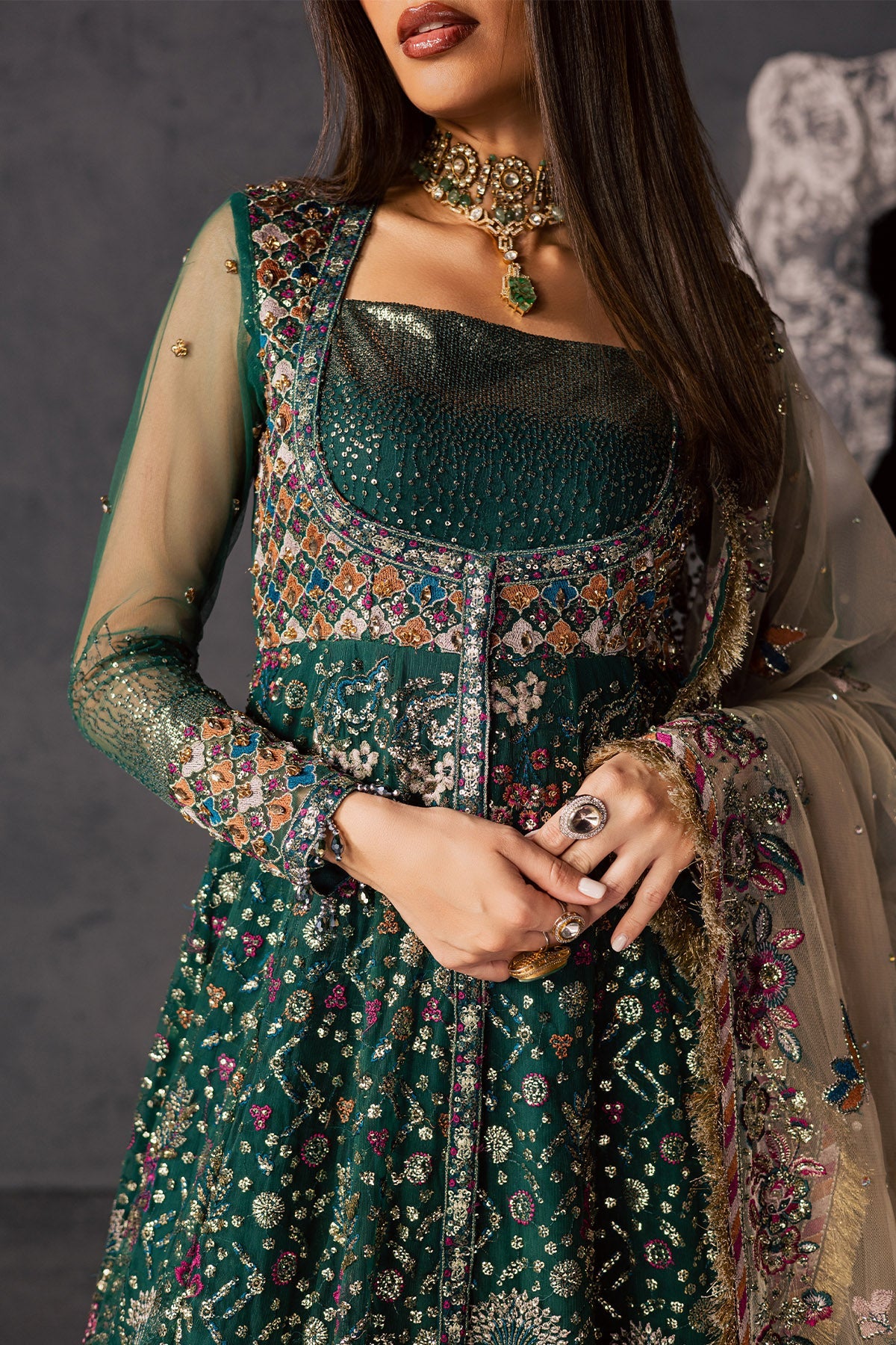 Nureh | Muse Formal | NFM-01 by Nureh - Designer Dress  - Type : Ladies Clothes - Available at Libayah - 100% Original 