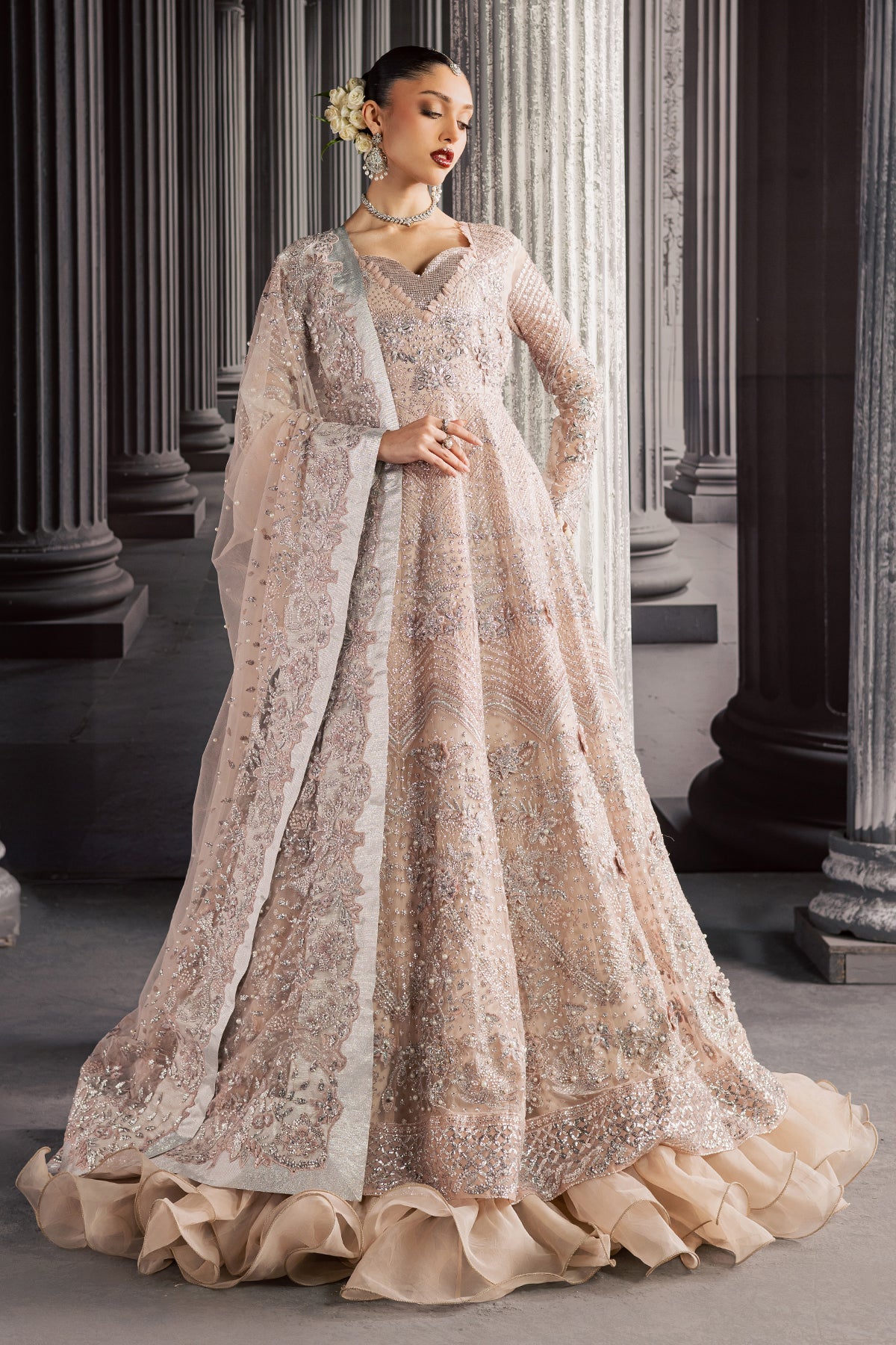 Nureh | Muse Formal | NFM-04 by Nureh - Designer Dress  - Type : Ladies Clothes - Available at Libayah - 100% Original 
