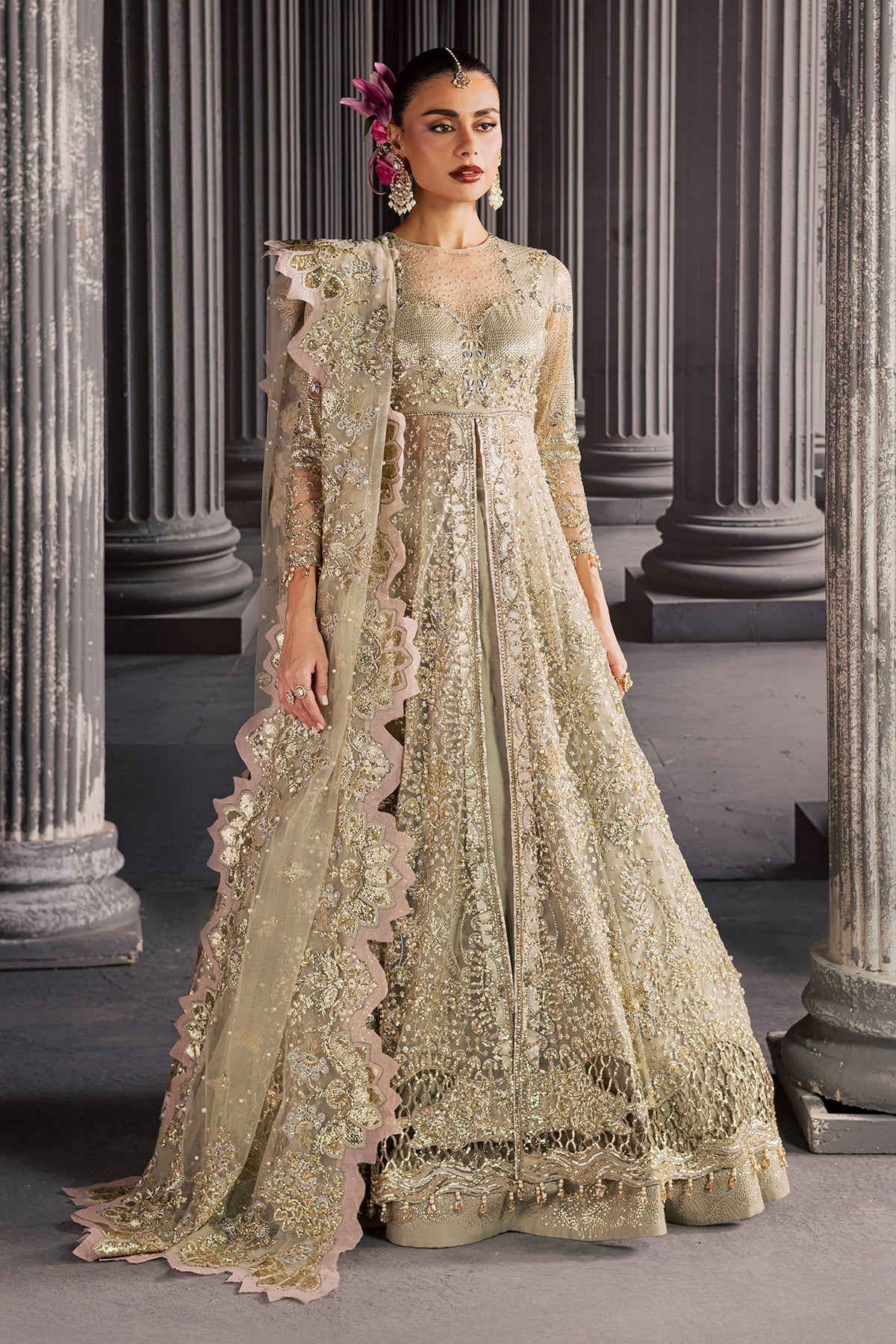 Nureh | Muse Formal | NFM-03 by Nureh - Designer Dress  - Type : Ladies Clothes - Available at Libayah - 100% Original 