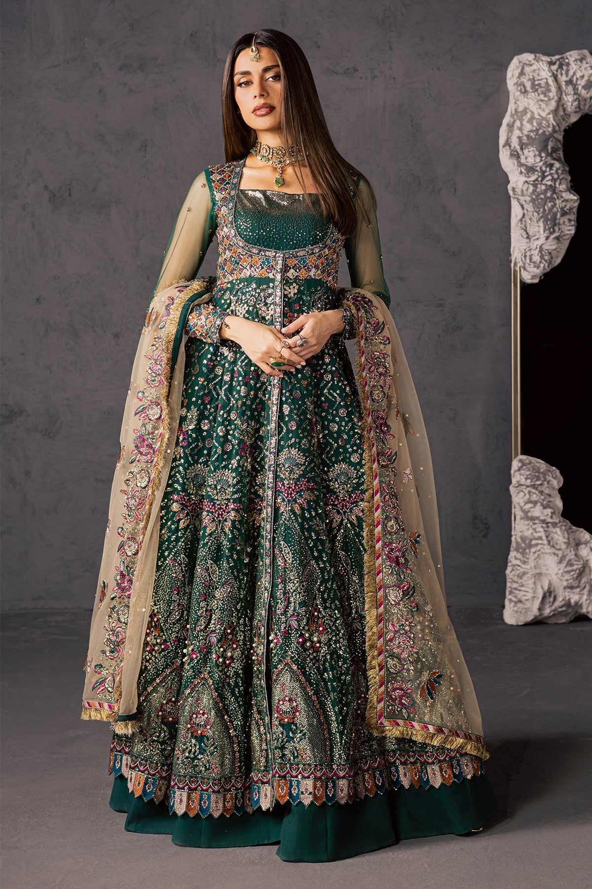 Nureh | Muse Formal | NFM-01 by Nureh - Designer Dress  - Type : Ladies Clothes - Available at Libayah - 100% Original 