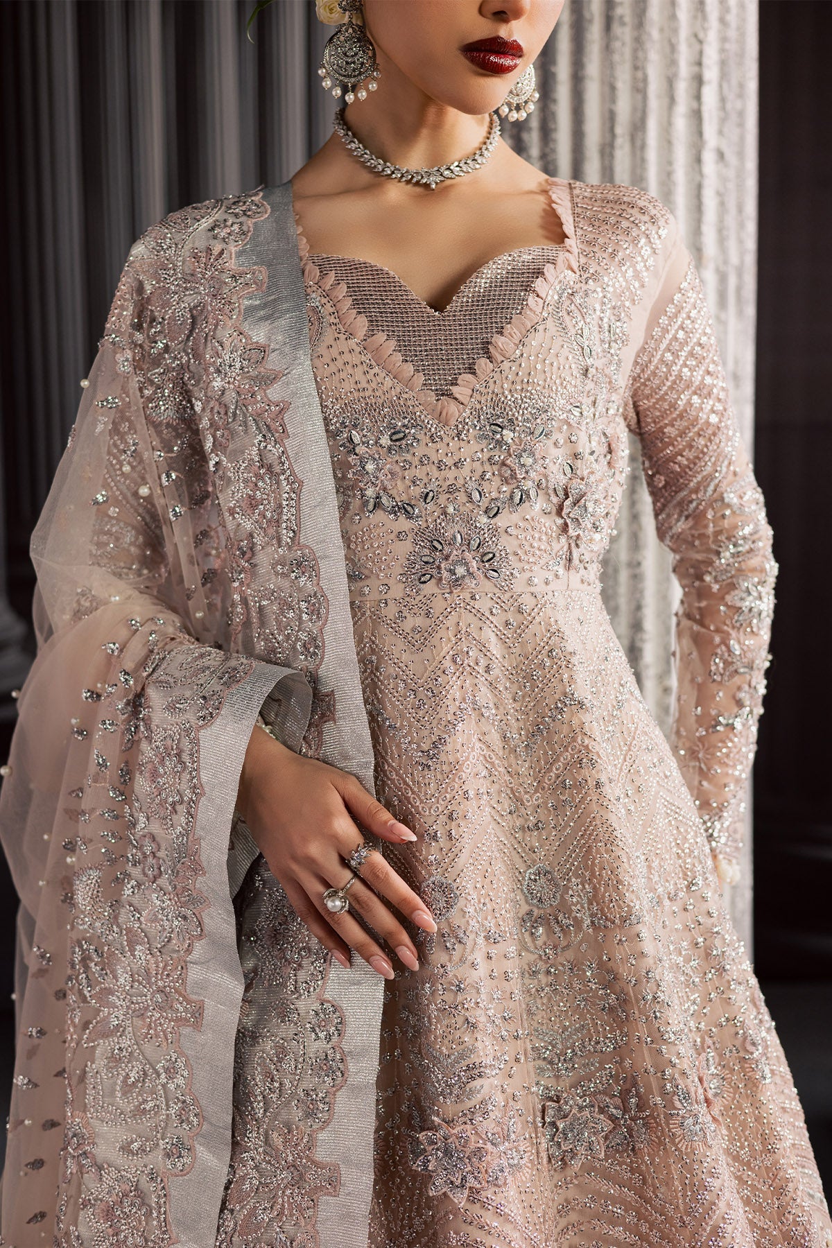 Nureh | Muse Formal | NFM-04 by Nureh - Designer Dress  - Type : Ladies Clothes - Available at Libayah - 100% Original 