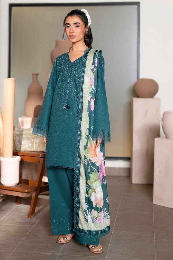Nureh | Raha Lawn | NE-237 by Nureh - Designer Dress  - Type : Ladies Clothes - Available at Libayah - 100% Original 