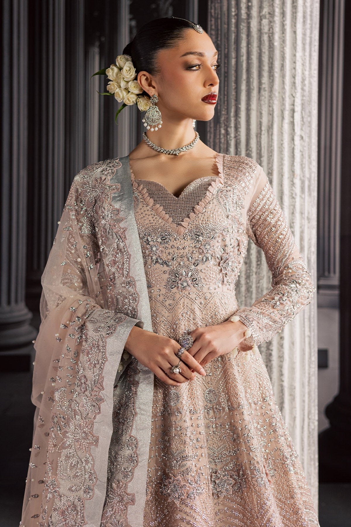 Nureh | Muse Formal | NFM-04 by Nureh - Designer Dress  - Type : Ladies Clothes - Available at Libayah - 100% Original 