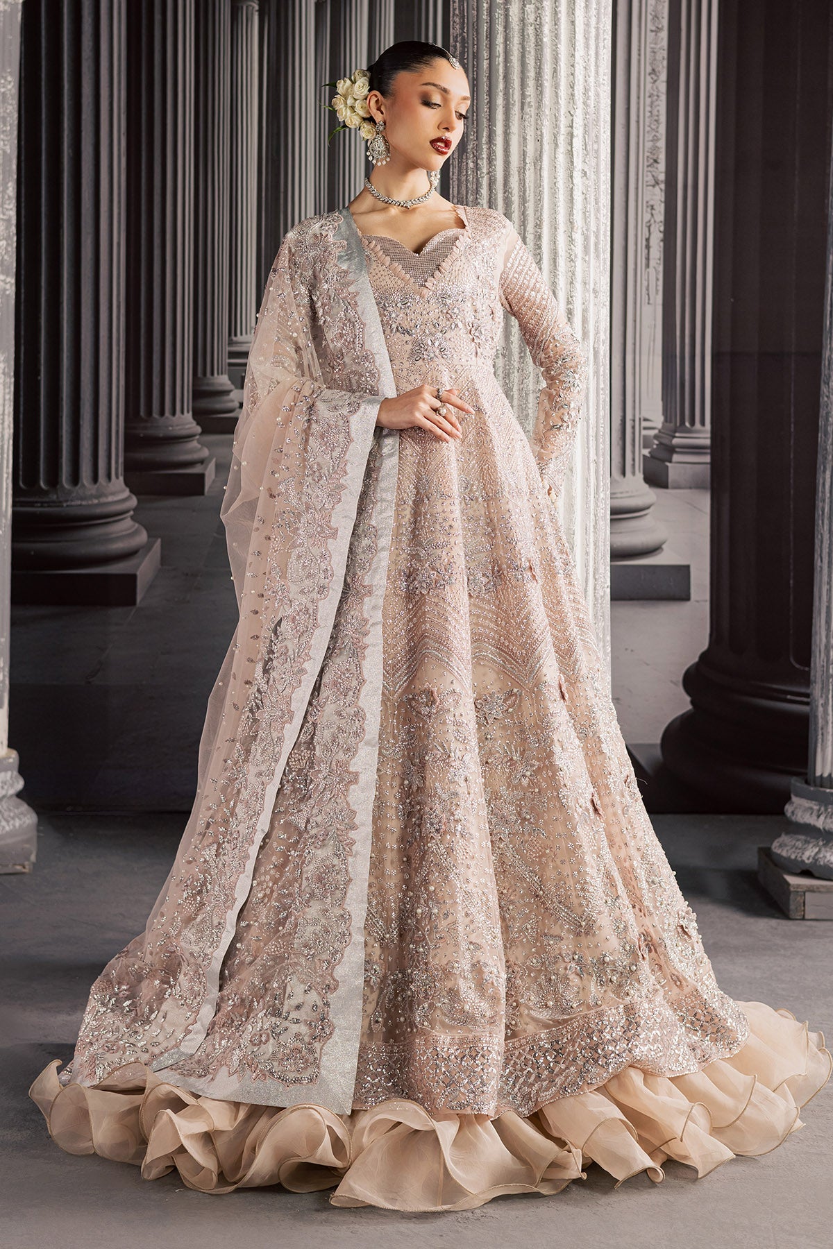 Nureh | Muse Formal | NFM-04 by Nureh - Designer Dress  - Type : Ladies Clothes - Available at Libayah - 100% Original 