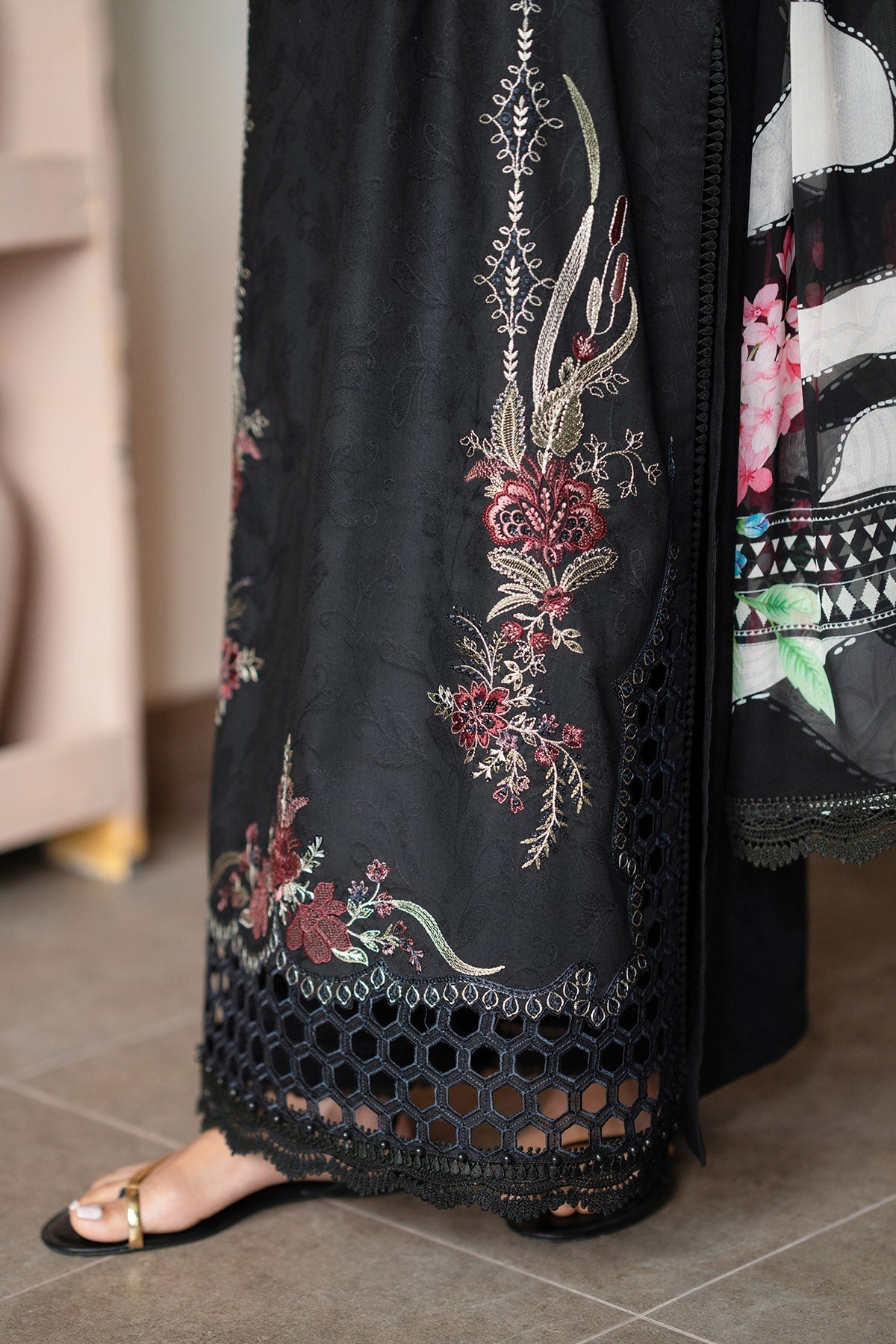 Nureh | Raha Lawn | NE-239 by Nureh - Designer Dress  - Type : Ladies Clothes - Available at Libayah - 100% Original 