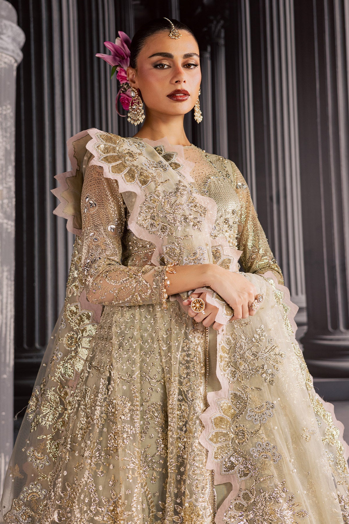 Nureh | Muse Formal | NFM-03 by Nureh - Designer Dress  - Type : Ladies Clothes - Available at Libayah - 100% Original 
