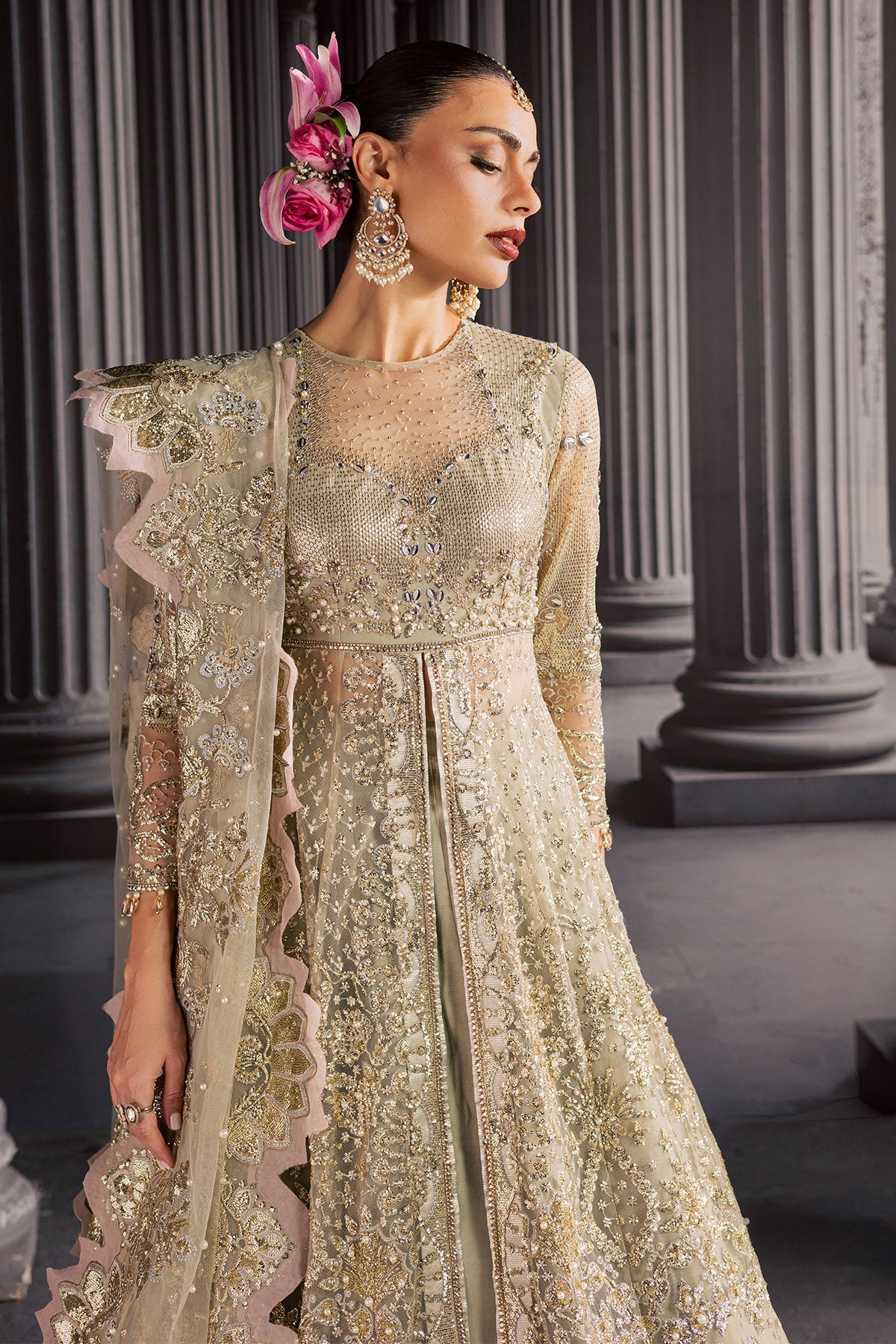 Nureh | Muse Formal | NFM-03 by Nureh - Designer Dress  - Type : Ladies Clothes - Available at Libayah - 100% Original 