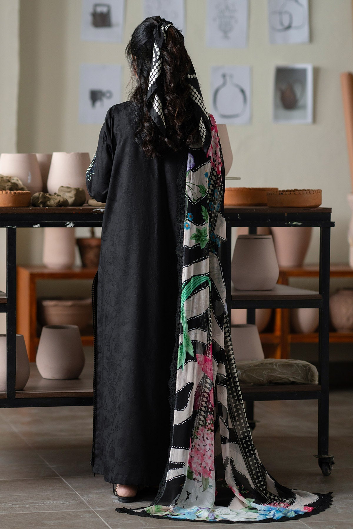 Nureh | Raha Lawn | NE-239 by Nureh - Designer Dress  - Type : Ladies Clothes - Available at Libayah - 100% Original 