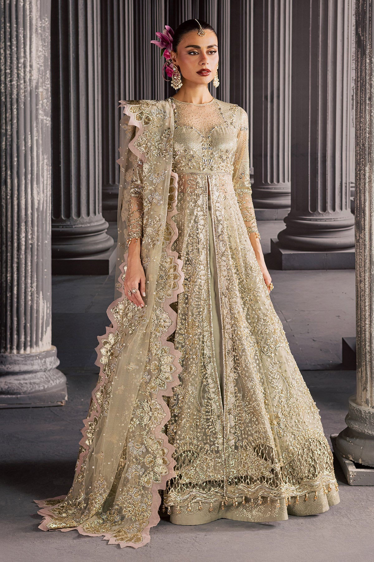 Nureh | Muse Formal | NFM-03 by Nureh - Designer Dress  - Type : Ladies Clothes - Available at Libayah - 100% Original 