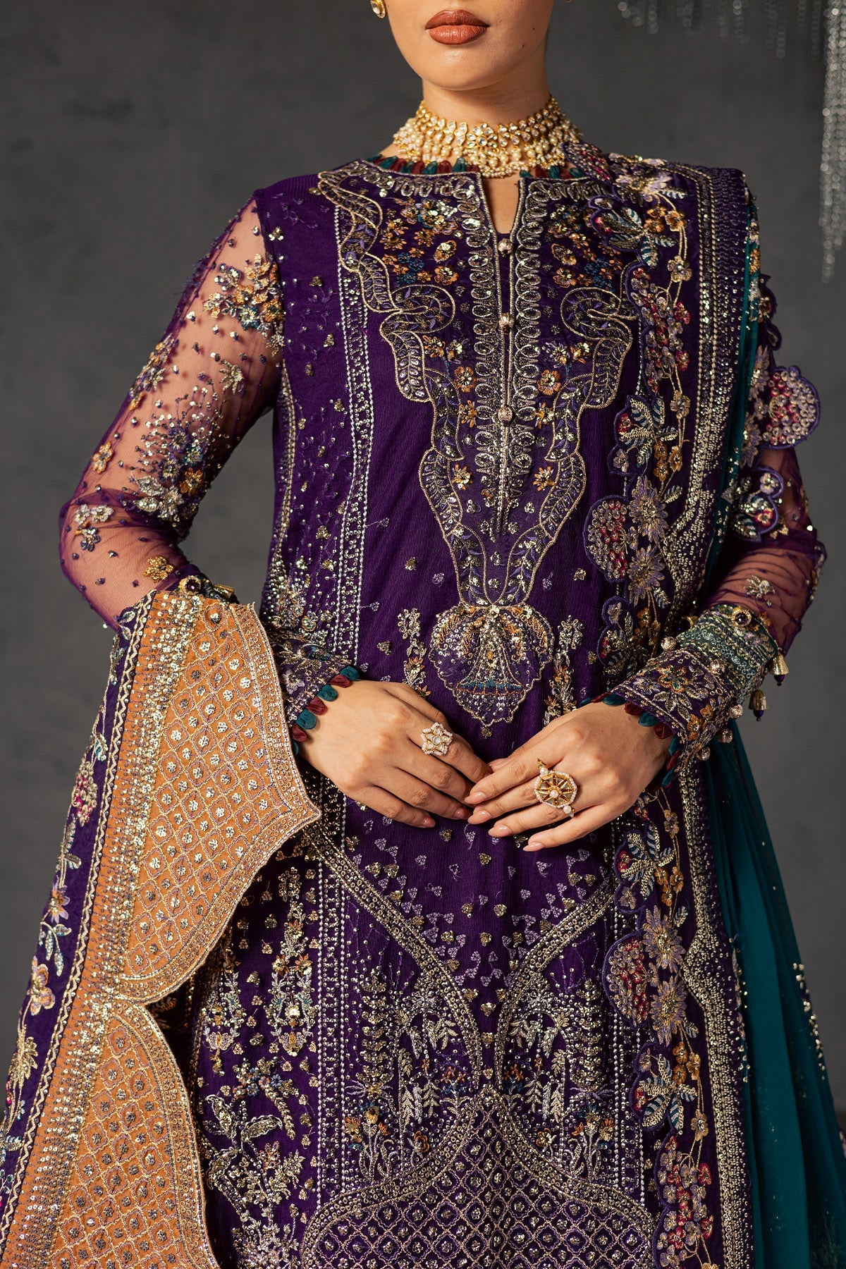 Nureh | Muse Formal | NFM-06 by Nureh - Designer Dress  - Type : Ladies Clothes - Available at Libayah - 100% Original 